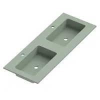 Håndvask Solid Surface Tenfors Alpin XL 120 cm Salvia